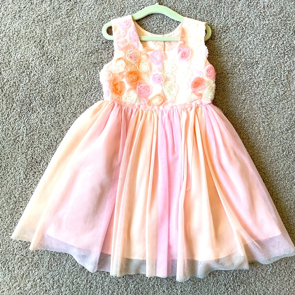 Tulle flower dress